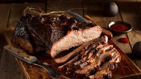 Smoked Brisket sliced